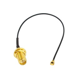 RISCO Adapter Cable 200MM SMA Female to UFL Female used with DG900HGLBLK and DG850MINIBLK Antenna