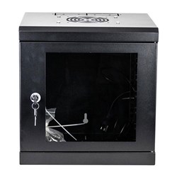 Datatek 10" 6RU Mini Wall Mounted Data Cabinet 350Wx300Dx350Hmm - 24F6RWM33F