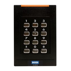 HID iCLASS SE Series RK40 Keypad Reader with SEOS Only Profile and Bluetooth - 921NBNNEK20000