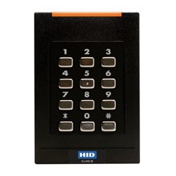 HID iCLASS SE Series RK40 Keypad Reader - 921NTNNEK00000