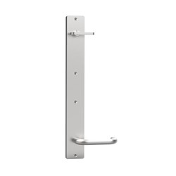 AMS Dual Lock Lever Handle Aluminium Internal Handle with Turn Snib - DLLH33 T AL