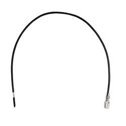 Tactical Battery Lead, Black, 350mm Length with F1 Connector - BATT-LEAD-BLK-350