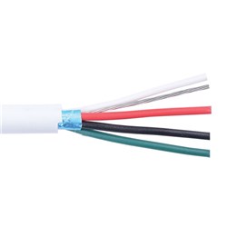 Dynamic Cable Solutions Shielded 2 Pair 8723  Equivalent, 100m  Reel, Grey