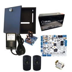 CS Technologies 2 Door Kit including IP Module, Power Supply, Enclosure and 2 CS8101 Proximity Readers