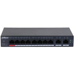 Dahua 10 Port Layer 2 Cloud Managed Network Switch with 8 PoE Ports plus 2 Uplink Ports - DH-CS4010-8ET-110
