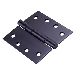 dormakaba Butt Hinge Ball Bearing 100x100x2.5mm Black Electroplated- DKH100100BBBEP 9400000017883