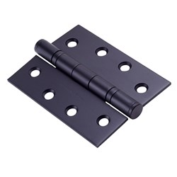 dormakaba Butt Hinge Ball Bearing 100x75x2.5mm Black Electroplated- DKH10075BBBEP 9400000017881