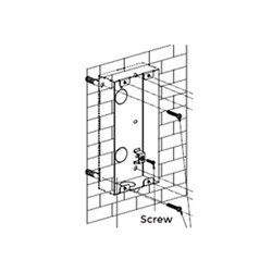 Dnake Recessed Mounting Box for DNS212 IP 1-Button Surface Mount Door Station - S212-RB