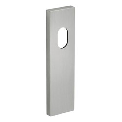 Dormakaba Furniture Square End Plate Concealed Fix with Cylinder Hole Only SSS - 6610 SSS