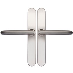 SALTO XS4 Original Complementary Narrow Escutcheon, 42-47mm Door, 7.6mm Spindle, Stainless Steel, Z Levers
