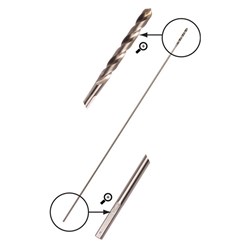 MORRIS LONG DRILLS TWIST DRILL 12x500mm ET12500