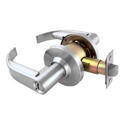 Legge G2 Series Privacy Set 70mm Backset with Sparta Lever Satin Chrome - G2SPRIS G40S