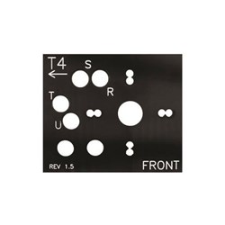 LOCKMASTERS SAT4 KABA MAS DRILL TEMPLATE