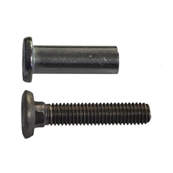BDS Blocker Plate Sex Bolt M6 Thread Extended 50-65mm Mild Steel