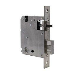 McGrath Mortice Lock, 60mm Backset with 8mm Low Spindle Hub and 147mm Long Face Plate, Suits NX1 and Albion Locks