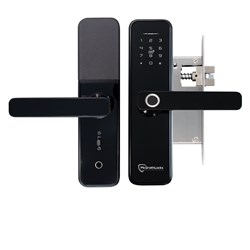 McGrath NX5 Digital Lock, Black Finish with Euro Style 60mm Backset Mortice Lock