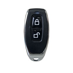 McGrath Locks Remote To Suit TTLock, Black with Silver Trim,  1 x CR2032 3v Battery Included