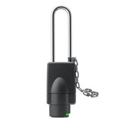 SALTO NEOxx G3 Padlock, HSE, 48mm, 90mm Permanent Shackle With Chain