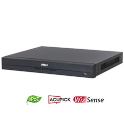 Dahua WizSense AI Series 8 Channel NVR with 8 PoE Ports, 2 HDD Bays, AcuPick Technology - NVR5208-8PAI-S2