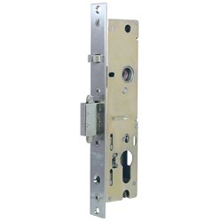 Lockwood Optimum Sliding Door Euro Mortice Lock in Satin Stainless Steel - OP30/1SDN/SS
