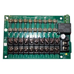 Tactical 10 Way Power Distribution Module, 12VDC/24VAC Selectable with 1Amp Glass Fuses - PDM5-1A