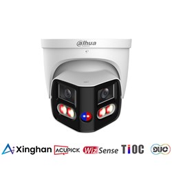 Dahua WizSense TIOC Duo Series IP 2x4MP IP67 IR 2.8mm Multi-Sensor Panoramic Eyeball Camera - DH-IPC-PDW3859P-A180