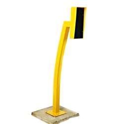 RIK Bollards Single Yellow Bollard - RIK01-YELLOW