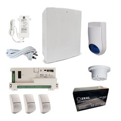 RISCO LightSYS+ Alarm Kit with 3x BWare Dual Tech Detectors and Accessory Kit