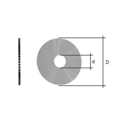 SILCA CUTTER OLYMPIC 63X1.5 CARBIDE