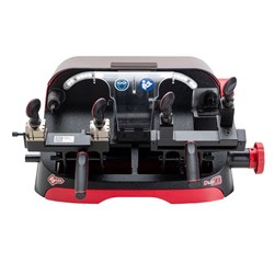 Silca Key Cutting Machine Duo F1 with Dual Stations for Household, Car and Basic Bit or Mailbox Keys - D8B0876ZB