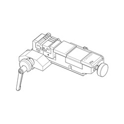 SILCA TRIAX CLAMP BASE COMPLETE R28 R29 AND ENGRAVING SUIT PRO
