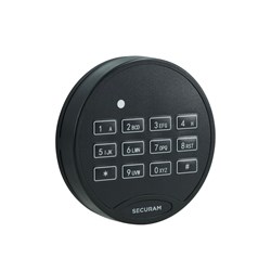 SECURAM SafeLogic S Series Entry Pad Black - EC-2201A-MB-EL