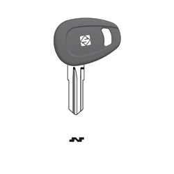 Silca GIV2RP Key Blank with Plastic Head for Givi Locks, Motorbikes, Caravans and Various Locks