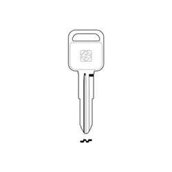 Silca GM15 Key Blank for Dodge, Holden, Isuzu and Opel Cars