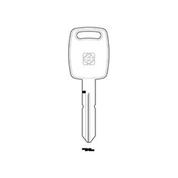 Silca GM25R Key Blank for Kenworth, Peterbuilt and Saturn Cars