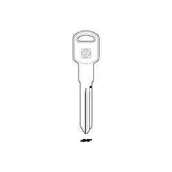 Silca GM39 Key Blank for Buick, Chevrolet, GMC, Hummer, Isuzu, Oldsmobile, Pontiac and Saturn Cars