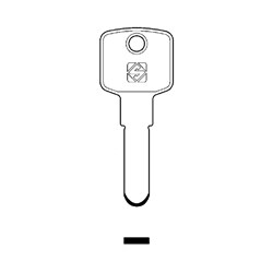 Silca HGO4 Key Blank to suit Hugo and other cylinders including McGrath types