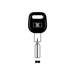 Silca HU109FP Key Blank for Land Rover Cars Plastic Head