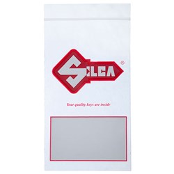 SILCA PLASTIC GRIP BAG  RESEALABLE Pkt=100