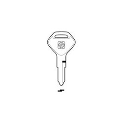 Silca KW3 Key Blank for Kawasaki Motorbikes