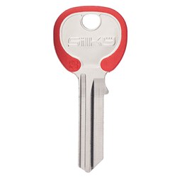 Silca Silky LW4 Key Blank for Lockwood Cylinders with Red Head