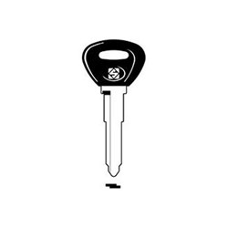 Silca MAZ24REP Key Blank for Mazda Cars Plastic Head