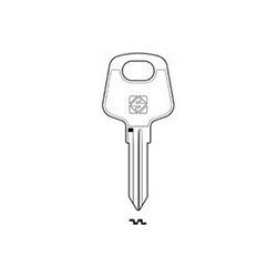 Silca NE19 Key Blank for Neiman Audi, Bedford, Honda, Iveco, MG, Rover and Volvo Cars Boats Trucks