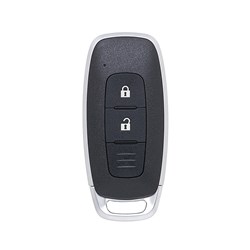 Silca Automotive Smart Key and Remote Replacement Shell for Nissan with 2 buttons and NSN14 Emergency Blade