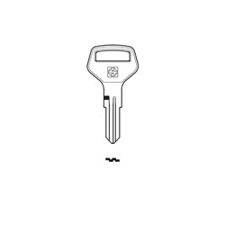 Silca RC12R Key Blank for Imported Cylinders in Steel