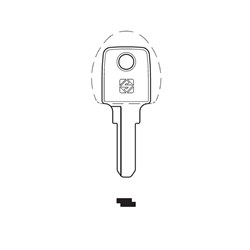 Silca RC26R Key Blank for Cyber Lock & Other Cupboard Lock Cylinders (Packet of 10)