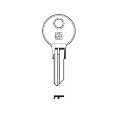 Silca RC31 Key Blank for Coast Access RV and Caravan Locks and Imported Cylinders