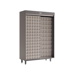 Silca Point Shop Display Unit Vertical Storage Unit with Sliding Multibox Panels - ASP3025