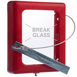 STI BREAK GLASS KEYBOX MED  6700
