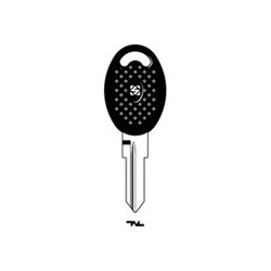 Silca ZD22RBP Key Blank with Plastic Head for Zadi, Motorbikes, Cars, Caravans and Various Locks